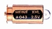 Lampje Heine xhl 2,5V #043