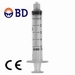 Spuit BD 3-delig 50ml Luer lock 60 stuks