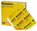 Betadine desinfectie zalfgaas, 10x10 cm, per 10 stuks